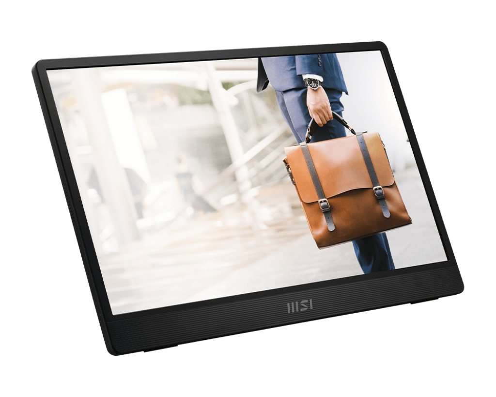 MSI PRO MP161 E2 15.6" FHD Type-C hordozható monitor, fekete - Image 2